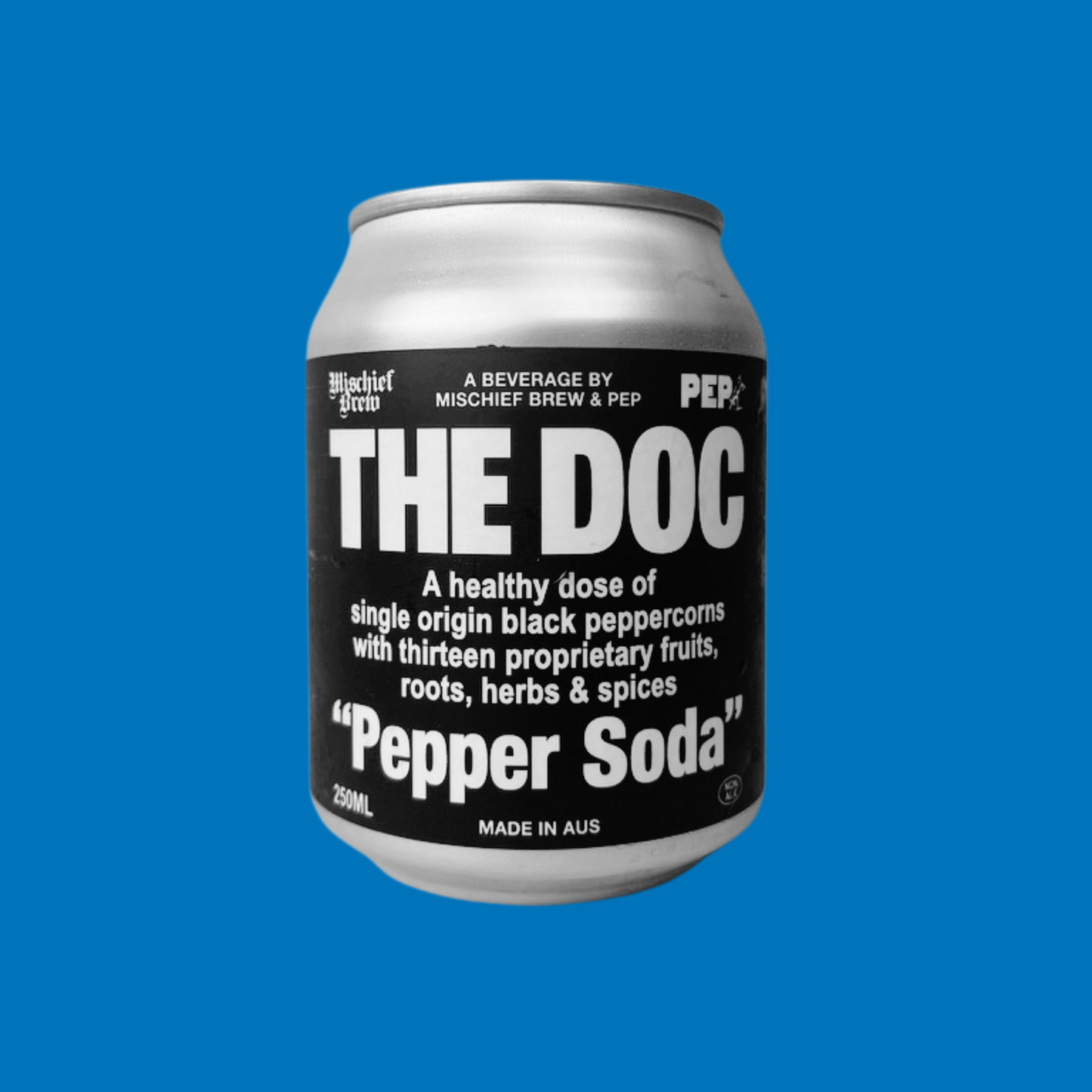 The Doc Pepper Soda – Single Can (250 ml)