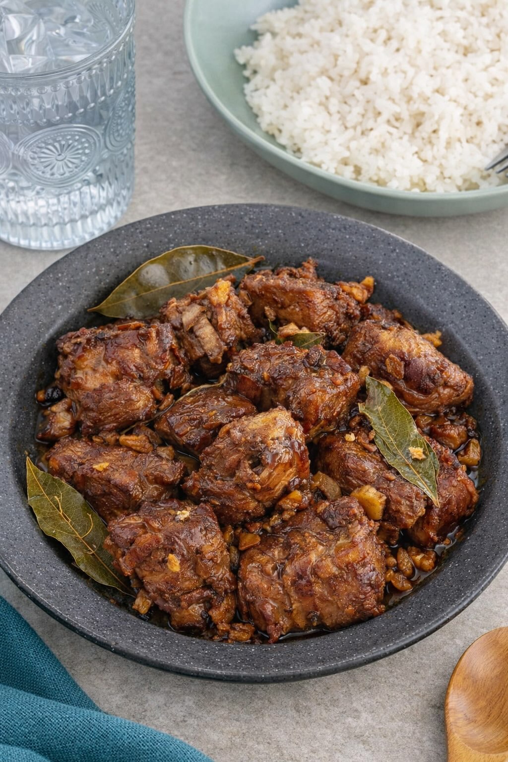 Justin Lim's Pork Adobo Seca