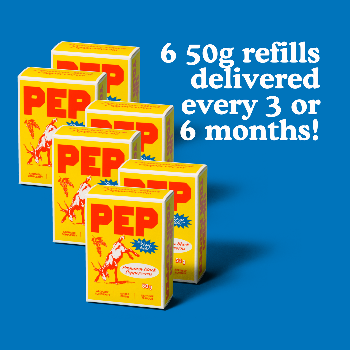 Pep Refill 6 Pack Subscription