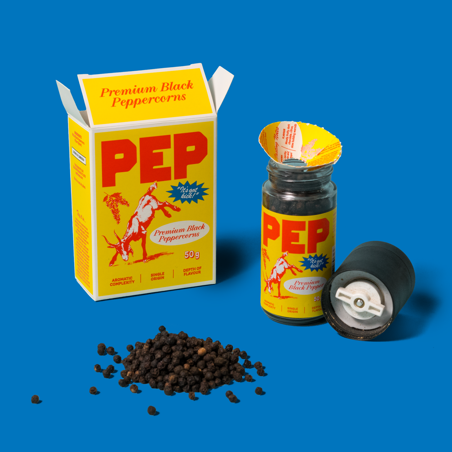 Pepper Grinder + 1 Refill
