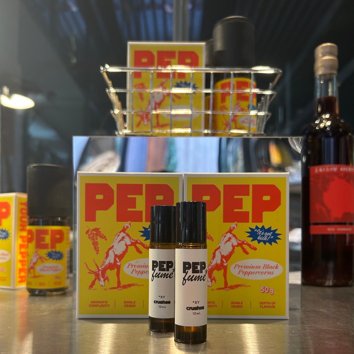 Pep Grinder + Refill Pack + PEPfume