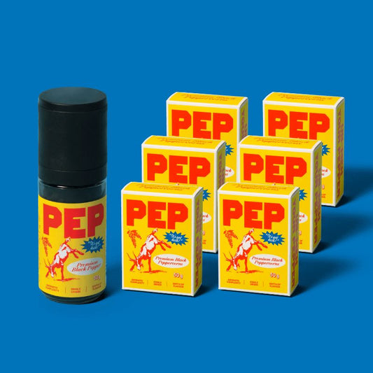 Pep Grinder + Refill 6-Pack