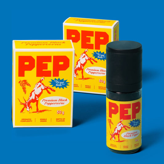 Pepper Grinder + 2 Refill Packs