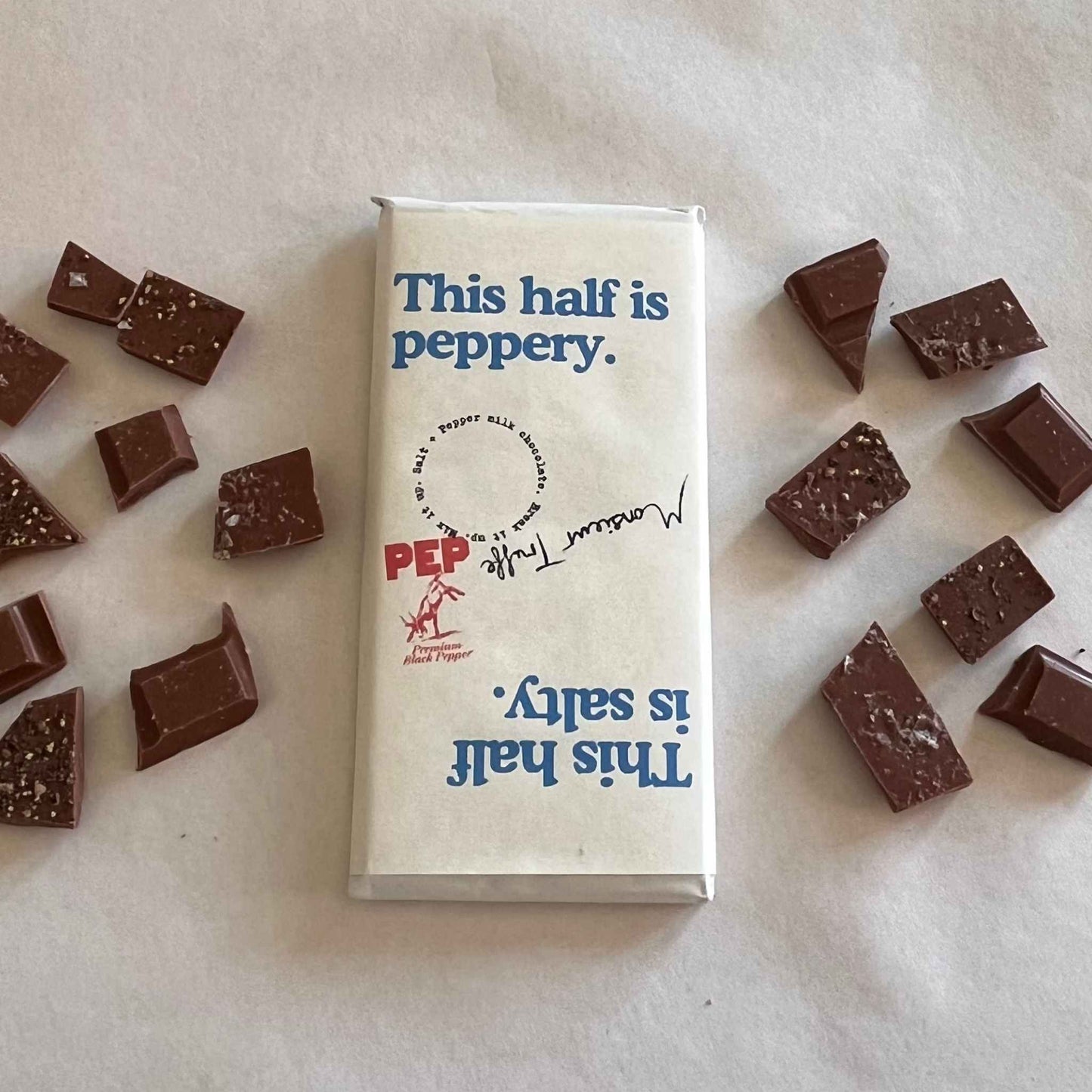 Salt & PEP Milk Chocolate