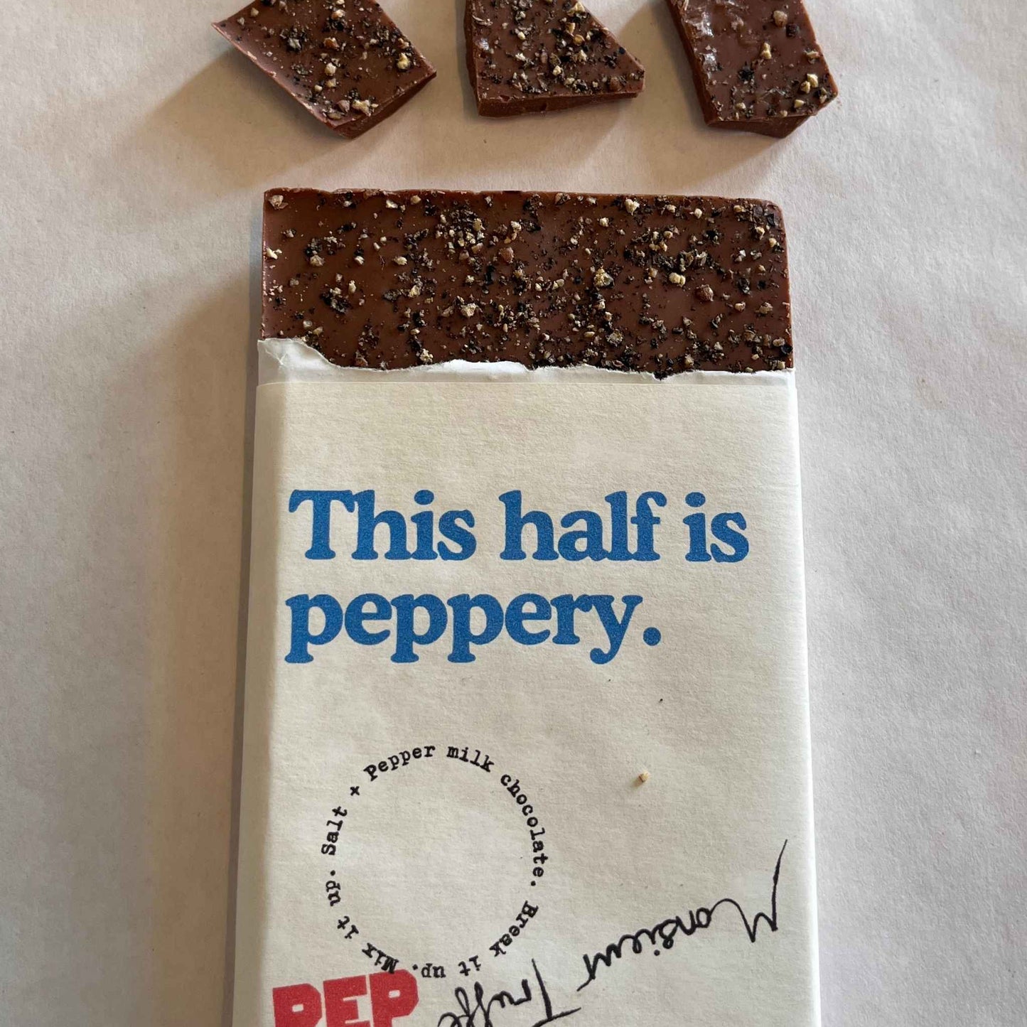Salt & PEP Milk Chocolate