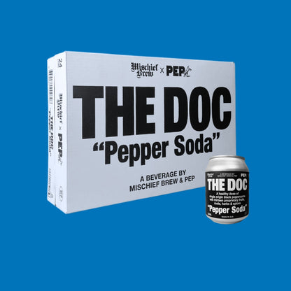 The Doc Pepper Soda – 24-Pack (250 ml Cans)